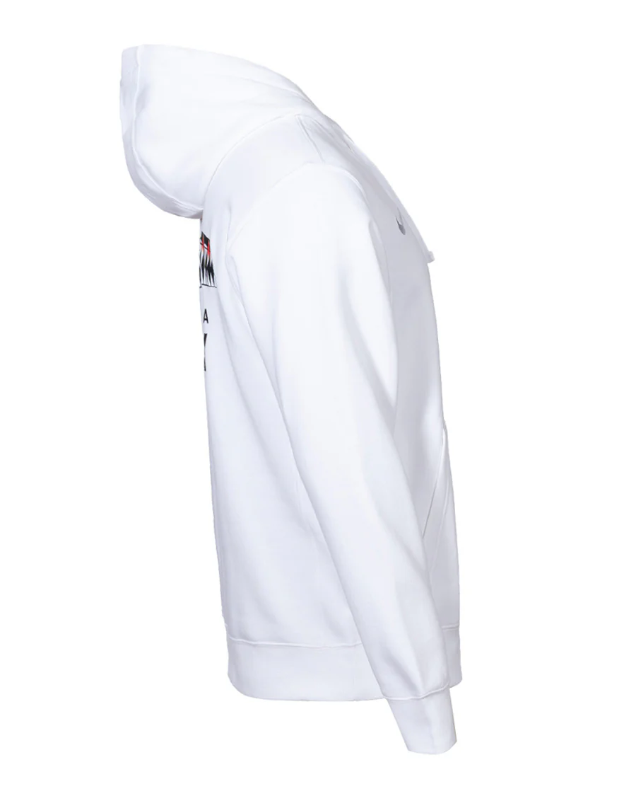 Sudadera con Capucha Fanswear Estadi Mallorca Son Moix Blanca - Image 3