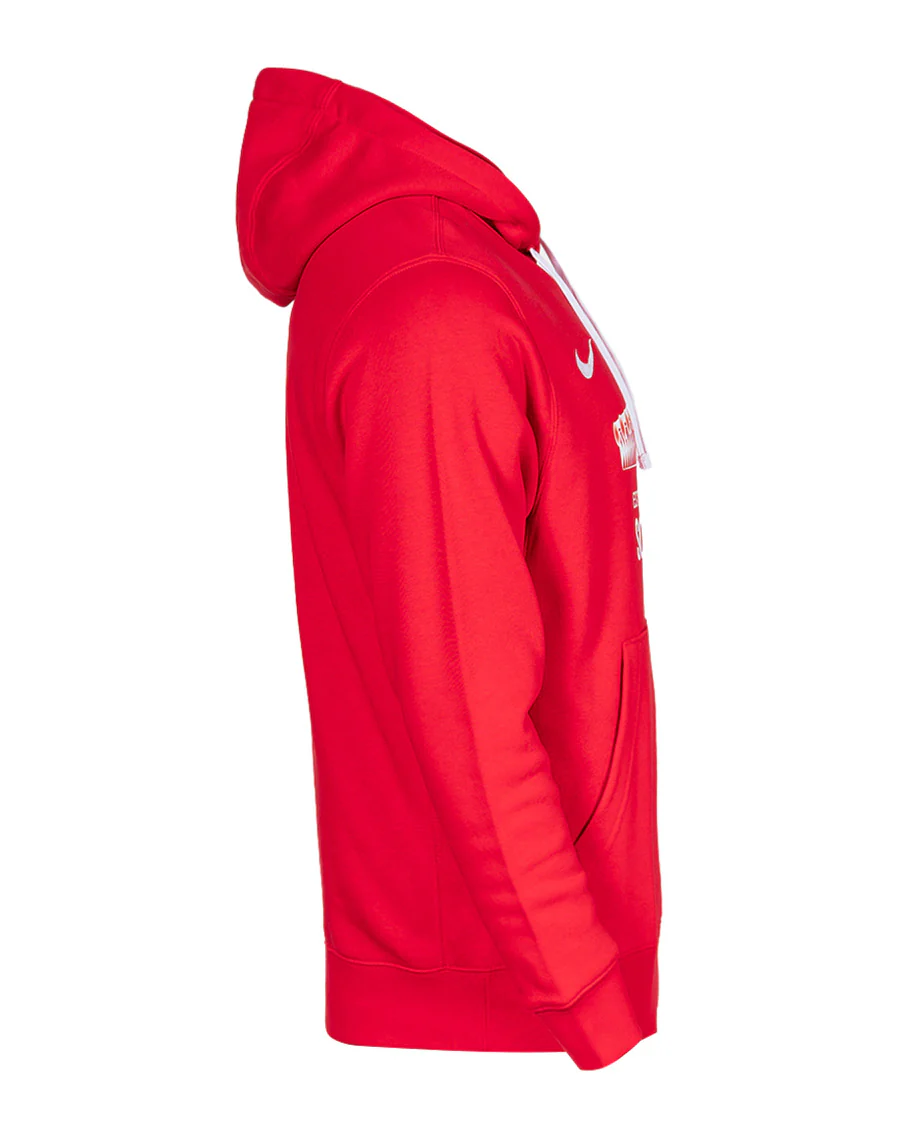 Sudadera con Capucha Fanswear Estadi Mallorca Son Moix Roja - Image 3