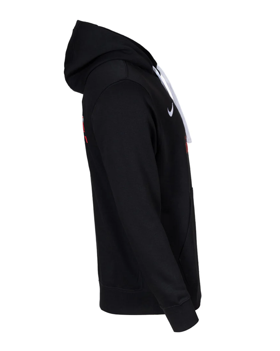 Sudadera con Capucha Fanswear Estadi Mallorca Son Moix Negra - Image 3