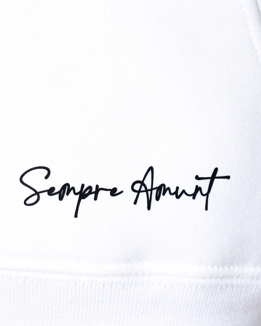 Sudadera con Capucha Fanswear Blanca - Image 6